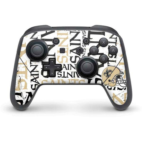 NFL New Orleans Saints - Blast Nintendo Switch Pro Controller Skin