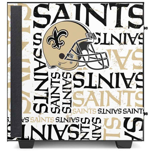 NFL New Orleans Saints - Blast NZXT H510 Compact ATX Mid-Tower Case Skin