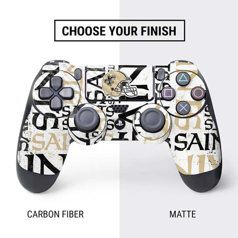 NFL New Orleans Saints - Blast PS4 Controller Skin