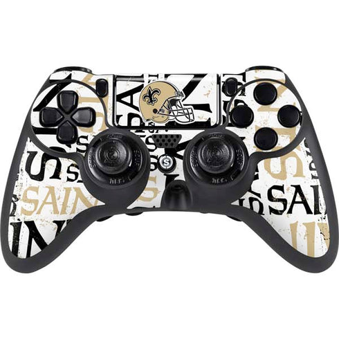 NFL New Orleans Saints - Blast PS4/PC SCUF Impact Controller Skin