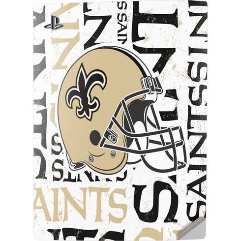 NFL New Orleans Saints - Blast PS5 Digital Edition Console Skin