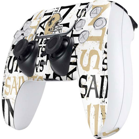 NFL New Orleans Saints - Blast PS5 Controller Skin