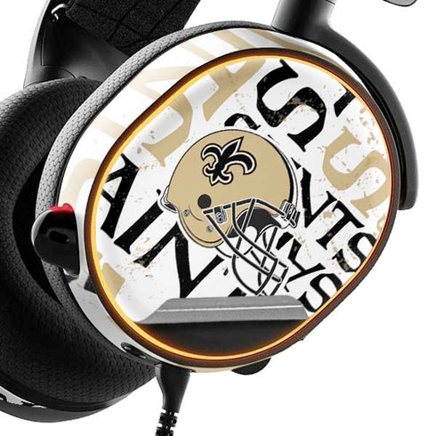 NFL New Orleans Saints - Blast SteelSeries Arctis 3 Skin