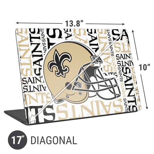 NFL New Orleans Saints - Blast Universal Laptop 17in (13.8 x 10in) Skin