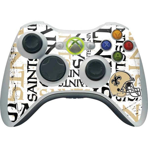 NFL New Orleans Saints - Blast Xbox 360 Wireless Controller Skin