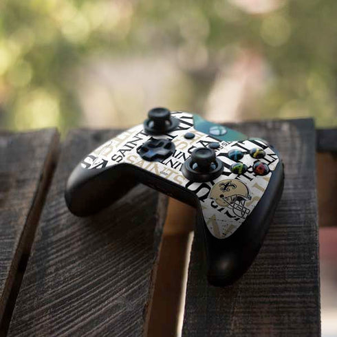NFL New Orleans Saints - Blast Xbox One Controller Skin