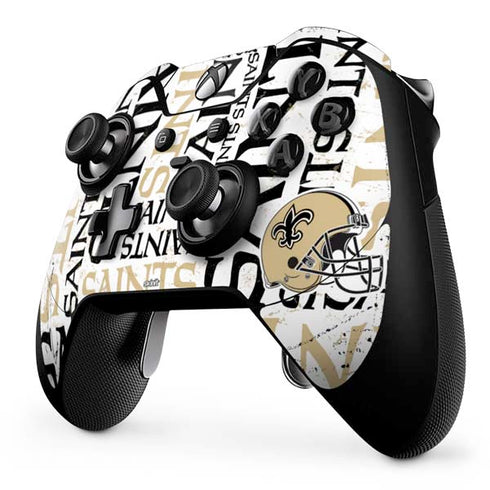 NFL New Orleans Saints - Blast Xbox One Elite Controller Skin