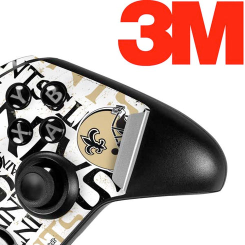 NFL New Orleans Saints - Blast Xbox One Elite Controller Skin