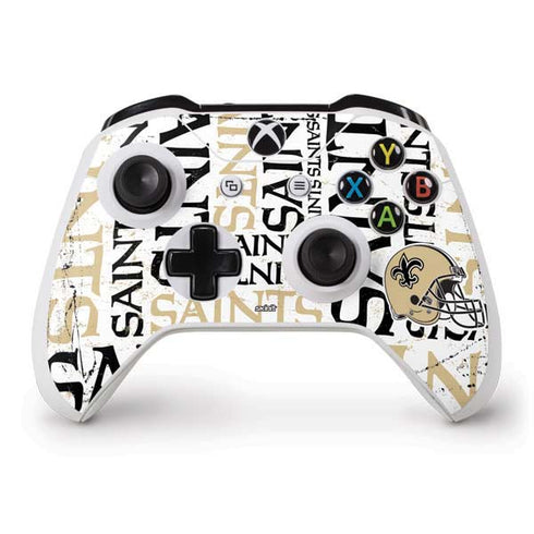 NFL New Orleans Saints - Blast Xbox One S Controller Skin