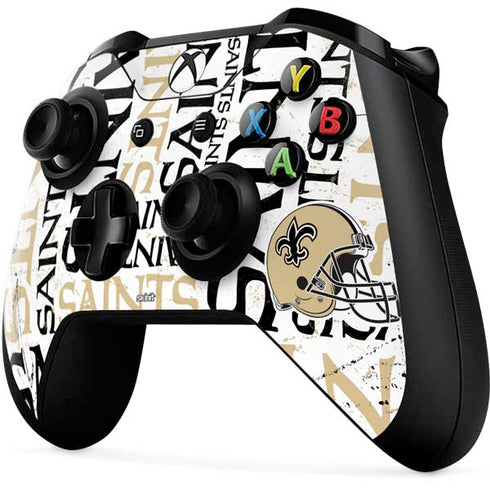 NFL New Orleans Saints - Blast Xbox One X Controller Skin