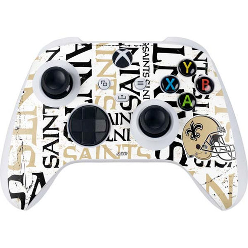NFL New Orleans Saints - Blast Xbox Series S Controller Skin