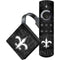 NFL New Orleans Saints Black & White Amazon Fire TV Skin