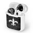 NFL New Orleans Saints Black & White Apple AirPods Skin