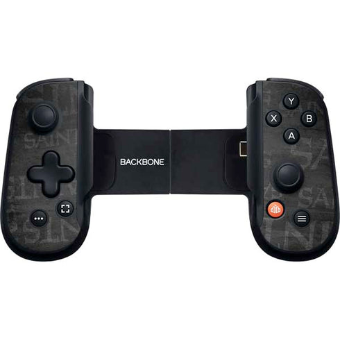 NFL New Orleans Saints Black & White Backbone One for iPhone Game Controller Skin