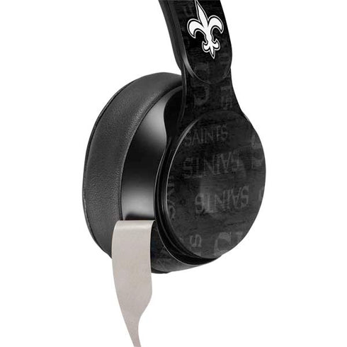 NFL New Orleans Saints Black & White Beats Solo Pro Skin