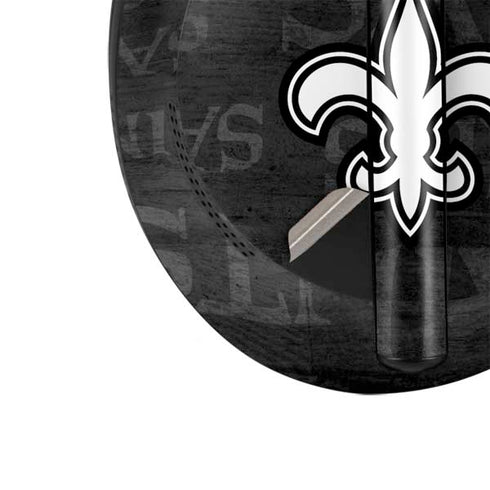 NFL New Orleans Saints Black & White Bose Noise Cancelling Headphones 700 Skin