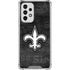 NFL New Orleans Saints Black & White Galaxy A33 5G Clear Case