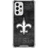 NFL New Orleans Saints Black & White Galaxy A53 5G Clear Case
