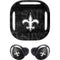 NFL New Orleans Saints Black & White Galaxy Buds Pro Skin