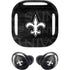 NFL New Orleans Saints Black & White Galaxy Buds Pro Skin