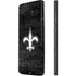 NFL New Orleans Saints Black & White Galaxy Note 8 Skin