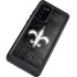 NFL New Orleans Saints Black & White Galaxy Note20 5G Waterproof Case