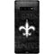 NFL New Orleans Saints Black & White Galaxy S10 Plus Skin