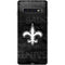 NFL New Orleans Saints Black & White Galaxy S10 Skin