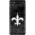 NFL New Orleans Saints Black & White Galaxy S20 Fan Edition Skin