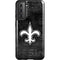 NFL New Orleans Saints Black & White Galaxy S21 5G Pro Case
