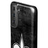 NFL New Orleans Saints Black & White Galaxy S21 FE Pro Case