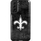 NFL New Orleans Saints Black & White Galaxy S21 Plus 5G Pro Case