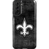 NFL New Orleans Saints Black & White Galaxy S21 Plus 5G Pro Case