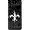 NFL New Orleans Saints Black & White Galaxy S21 Plus 5G Skin