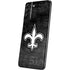 NFL New Orleans Saints Black & White Galaxy S21 Plus 5G Skin