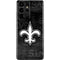 NFL New Orleans Saints Black & White Galaxy S21 Ultra 5G Skin