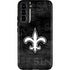 NFL New Orleans Saints Black & White Galaxy S22 Plus Pro Case