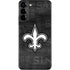 NFL New Orleans Saints Black & White Galaxy S22 Plus Skin