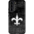 NFL New Orleans Saints Black & White Galaxy S22 Pro Case