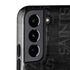 NFL New Orleans Saints Black & White Galaxy S22 Pro Case