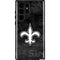 NFL New Orleans Saints Black & White Galaxy S22 Ultra Pro Case