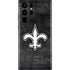 NFL New Orleans Saints Black & White Galaxy S22 Ultra Skin