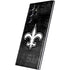 NFL New Orleans Saints Black & White Galaxy S22 Ultra Skin