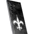 NFL New Orleans Saints Black & White Galaxy S22 Ultra Skin