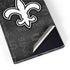 NFL New Orleans Saints Black & White Galaxy S22 Ultra Skin