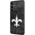 NFL New Orleans Saints Black & White Galaxy S23 FE Skin