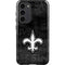 NFL New Orleans Saints Black & White Galaxy S23 Plus Pro Case