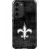 NFL New Orleans Saints Black & White Galaxy S23 Plus Pro Case