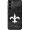 NFL New Orleans Saints Black & White Galaxy S23 Plus Skin