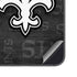 NFL New Orleans Saints Black & White Galaxy S23 Plus Skin